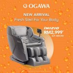 17 February 2025 onwards: OGAWA Malaysia: Limited Time Offer: Up to 70% Off on INIZIO Massage Chair