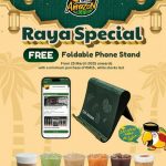 25 March 2025 Onward: Café Amazon Malaysia: Raya Special – Buy & Redeem a Free Gift