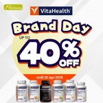 Now till 20 April 2025: AEON Wellness – VitaHealth Brand Day Sale with Up to 40% OFF on Health Essentials