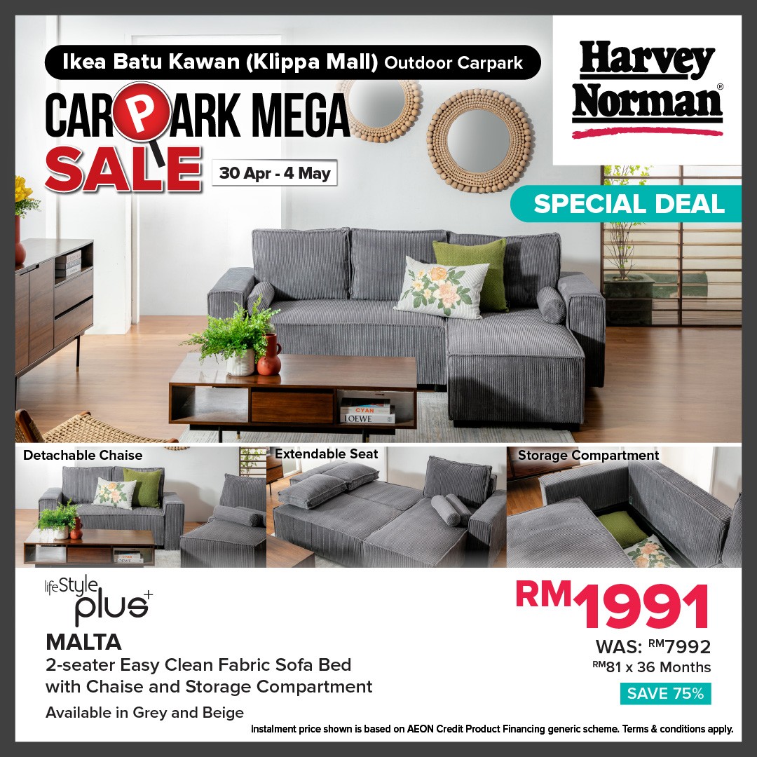 Harvey-Norman-Malaysia-Up-to-80-Off-Electricals-11 - Electronics & Computers Furniture Home & Garden & Tools Home Appliances Home Decor IT Gadgets Accessories Kitchen Appliances Penang Warehouse Sale & Clearance in Malaysia