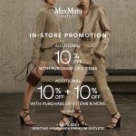 7–30 April 2025: Max Mara Malaysia: Additional Discounts on Selected Items: Special Sale Event at Genting Highlands Premium Outlets