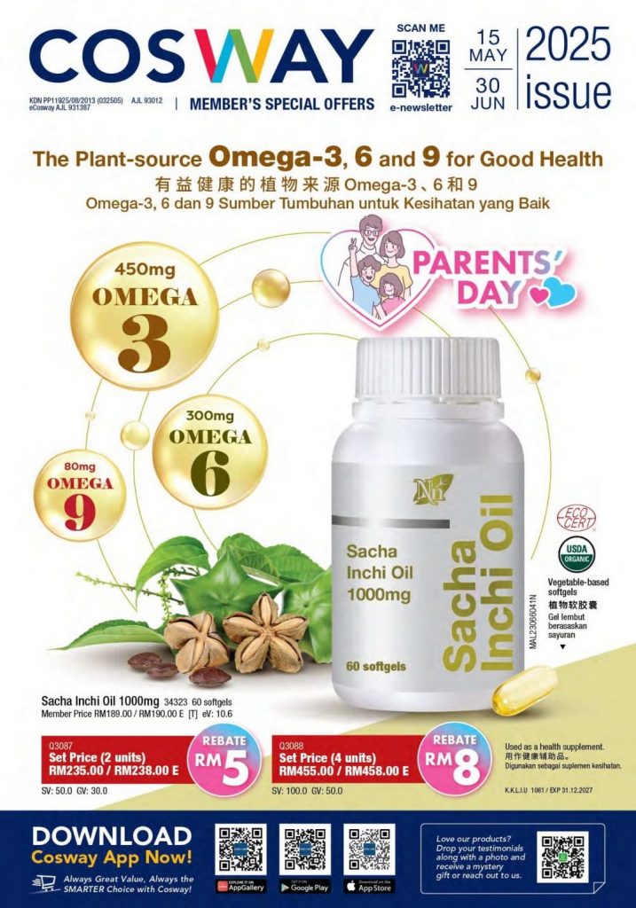 15 May30 June 2025 Cosway Malaysia Special Catalogue Sale Member