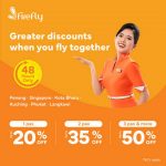 Now till 21 May 2025: Firefly Airlines: Up to 50% OFF Group Flight Tickets: Flash Sale Promotion