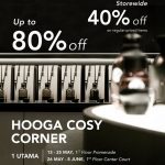 13 May – 8 June 2025: HOOGA Cosy Corner Pop-Up Sale at 1 Utama – Exciting Temporary Space with Your Favourite Home Essentials