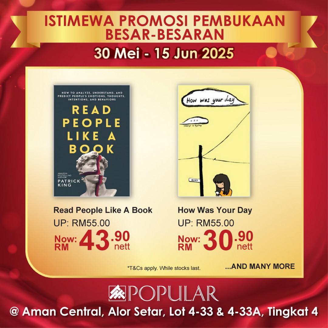 POPULAR-Bookstore-Alor-Setar-Grand-Opening-11 - Books & Magazines Kedah Promotions & Freebies Stationery