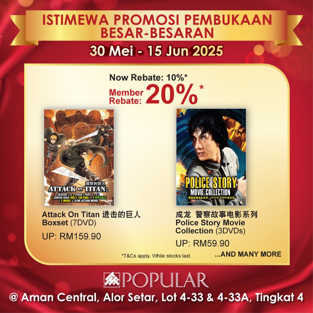 POPULAR-Bookstore-Alor-Setar-Grand-Opening-16 - Books & Magazines Kedah Promotions & Freebies Stationery