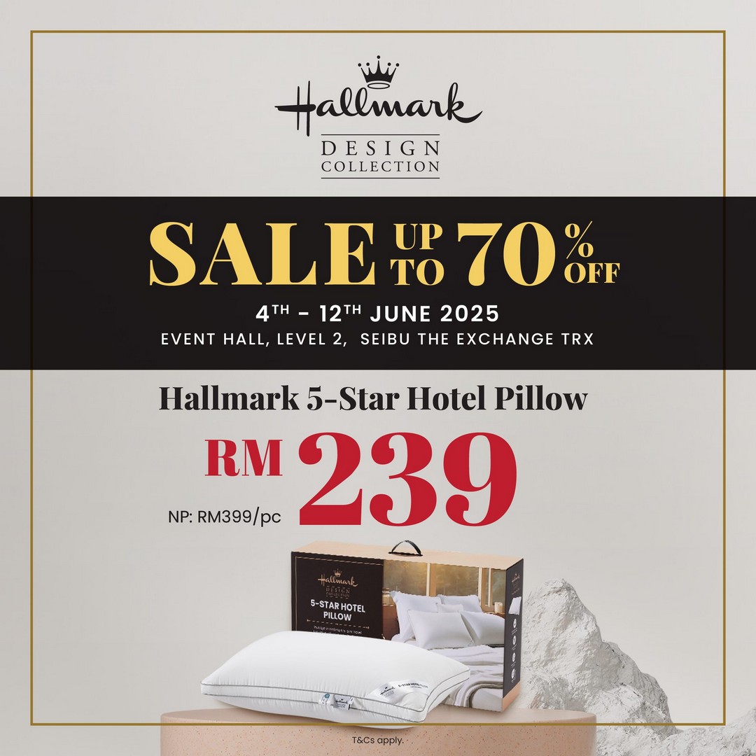 Hallmark-Bedlinen-Malaysia-–-Up-to-70-Off-Luxurious-Bedlinen-and-Mattresses-5 - Beddings Home & Garden & Tools Kuala Lumpur Mattress Selangor Warehouse Sale & Clearance in Malaysia