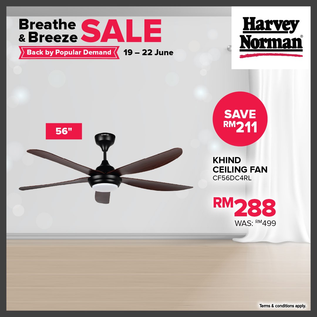 Harvey-Norman-Malaysia-Breathe-Breeze-Sale-5-1 - Electronics & Computers Furniture Home & Garden & Tools Home Appliances IT Gadgets Accessories Johor Kedah Kelantan Kuala Lumpur Malaysia Sales Melaka Negeri Sembilan Pahang Penang Perak Perlis Putrajaya Sabah Sarawak Selangor Terengganu