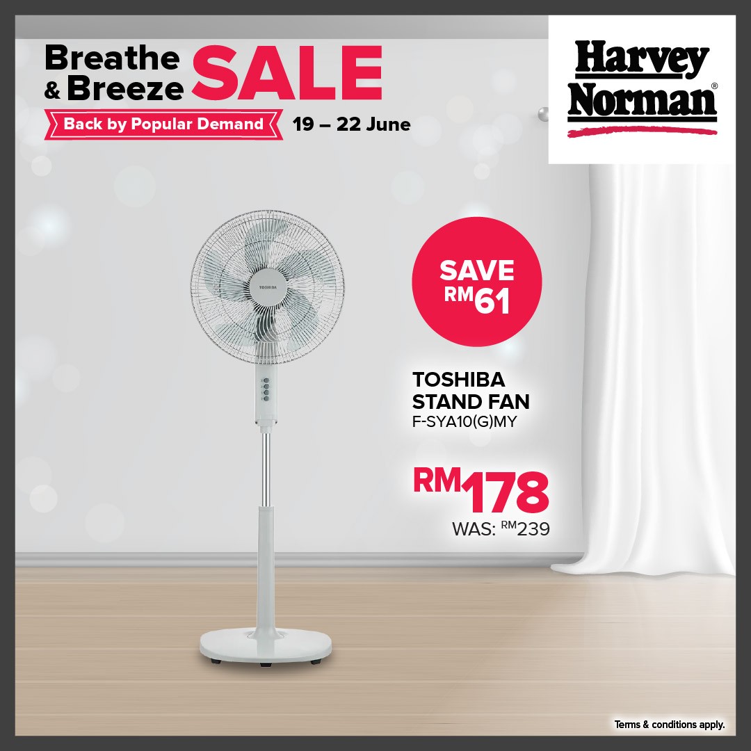 Harvey-Norman-Malaysia-Breathe-Breeze-Sale-7-1 - Electronics & Computers Furniture Home & Garden & Tools Home Appliances IT Gadgets Accessories Johor Kedah Kelantan Kuala Lumpur Malaysia Sales Melaka Negeri Sembilan Pahang Penang Perak Perlis Putrajaya Sabah Sarawak Selangor Terengganu