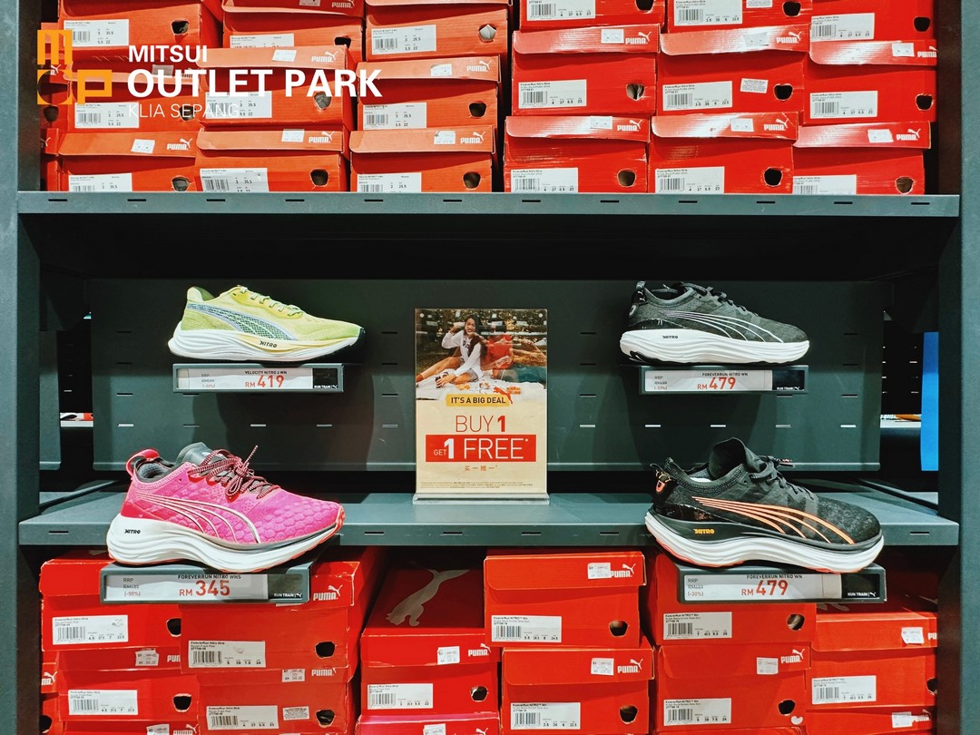 PUMA-Factory-Outlet-Concept-Store-BUY-1-FREE-1-Promotion-6 - Apparels Fashion Accessories Fashion Lifestyle & Department Store Footwear Promotions & Freebies Selangor