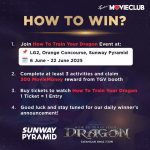 Now Till 22 June 2025: TGV Cinemas How to Train Your Dragon – Win Indulge Tickets & Earn MovieMoney