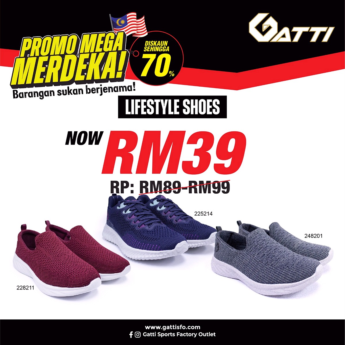 IMG-20250731-WA0002 - Apparels Bicycles Fashion Accessories Fashion Lifestyle & Department Store Fitness Footwear Johor Outdoor Sports Sales Happening Now In Malaysia Sponsored Content / Editor's Choice Sports,Leisure & Travel Sportswear This Week Sales In Malaysia Warehouse Sale & Clearance in Malaysia