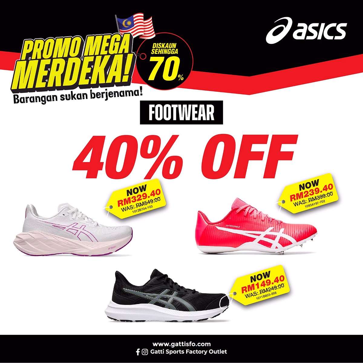 IMG-20250731-WA0017 - Apparels Bicycles Fashion Accessories Fashion Lifestyle & Department Store Fitness Footwear Johor Outdoor Sports Sales Happening Now In Malaysia Sponsored Content / Editor's Choice Sports,Leisure & Travel Sportswear This Week Sales In Malaysia Warehouse Sale & Clearance in Malaysia