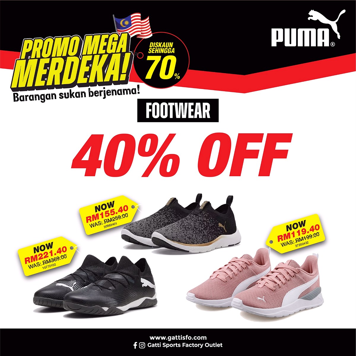 IMG-20250731-WA0025 - Apparels Bicycles Fashion Accessories Fashion Lifestyle & Department Store Fitness Footwear Johor Outdoor Sports Sales Happening Now In Malaysia Sponsored Content / Editor's Choice Sports,Leisure & Travel Sportswear This Week Sales In Malaysia Warehouse Sale & Clearance in Malaysia