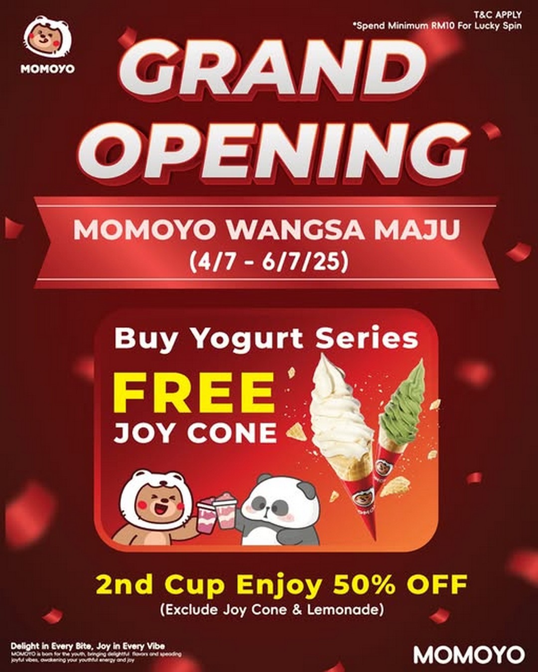 Momoyo-Malaysia-Wangsa-Maju-Grand-Opening-Celebration 4-6 July 2025: Momoyo Malaysia Wangsa Maju Grand Opening Celebration: Exclusive Drinks Promotion and Free Joy Cone Giveaway