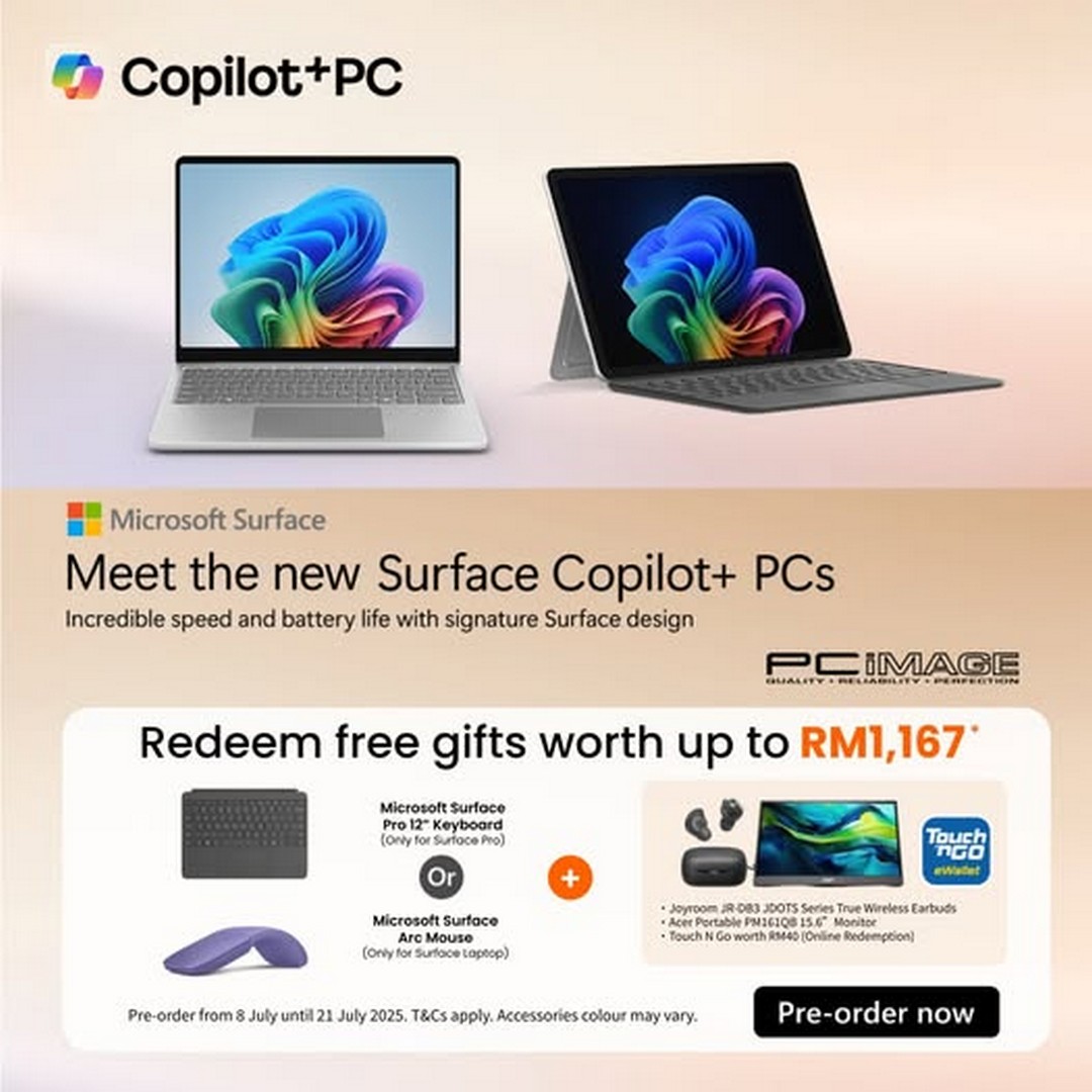 8-21 July 2025: PC Image – Free Gifts Worth RM1,167 with Microsoft ...