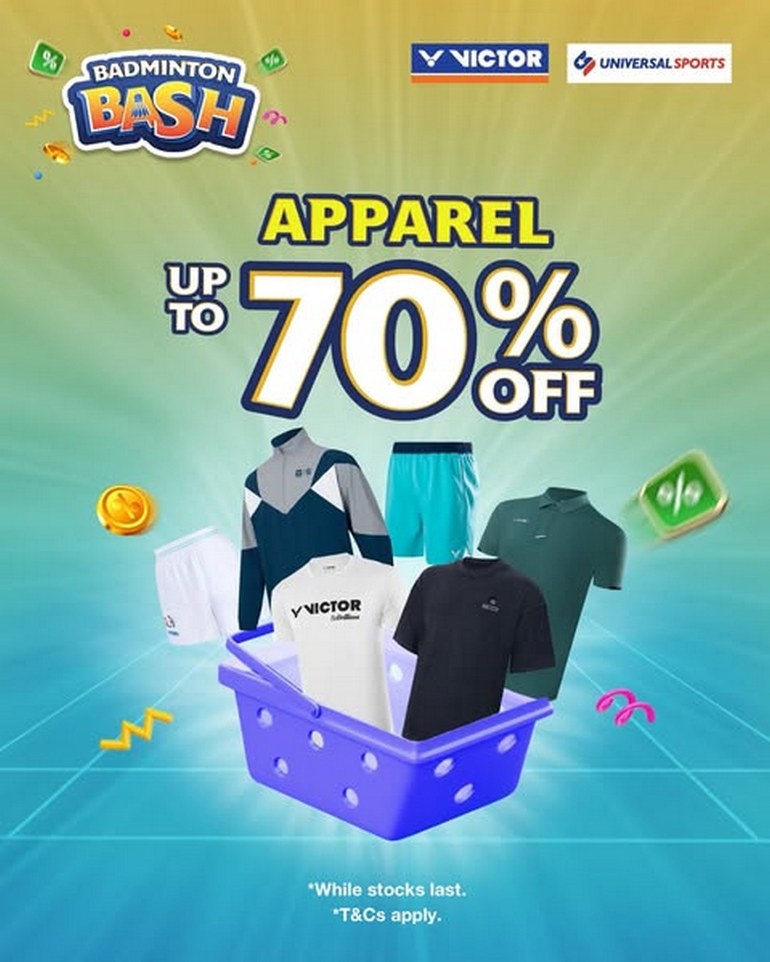 VICTOR-Malaysia-Badminton-Bash-Kedah-–-Massive-Sale-1 28 July–3 August 2025: VICTOR Malaysia Badminton Bash Kedah – Massive Sale on Sports Apparel, Footwear, Bags, and Equipment at Aman Central
