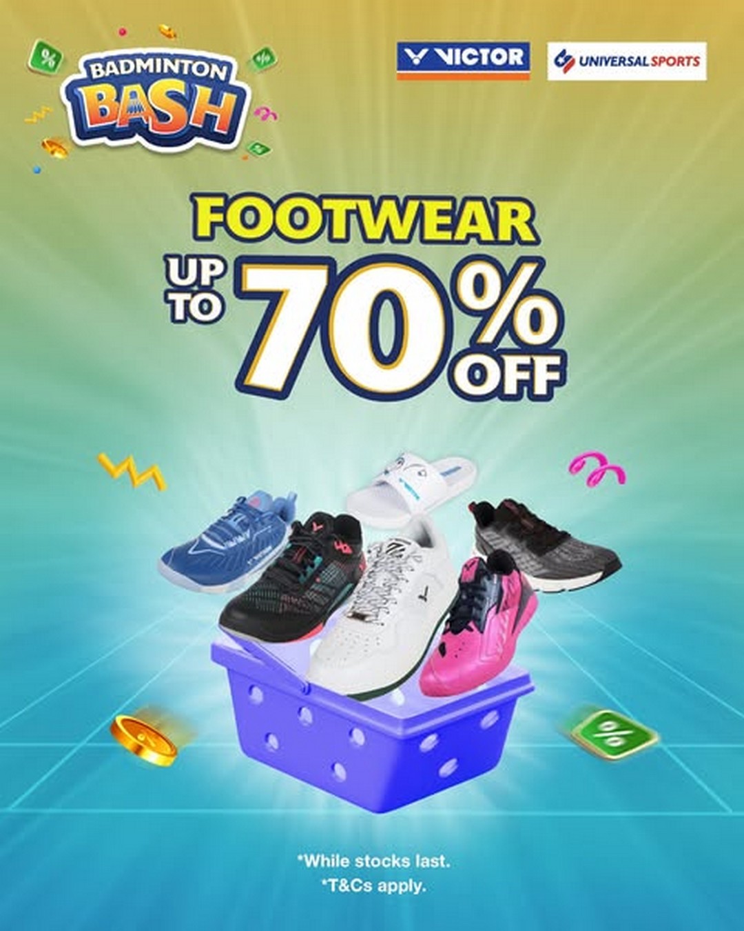 VICTOR-Malaysia-Badminton-Bash-Kedah-–-Massive-Sale-3 28 July–3 August 2025: VICTOR Malaysia Badminton Bash Kedah – Massive Sale on Sports Apparel, Footwear, Bags, and Equipment at Aman Central