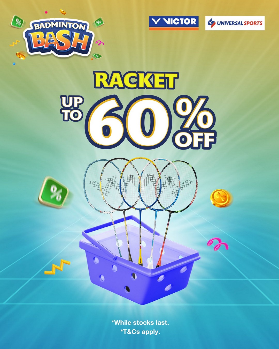 VICTOR-Malaysia-Badminton-Bash-Kedah-–-Massive-Sale-4 28 July–3 August 2025: VICTOR Malaysia Badminton Bash Kedah – Massive Sale on Sports Apparel, Footwear, Bags, and Equipment at Aman Central