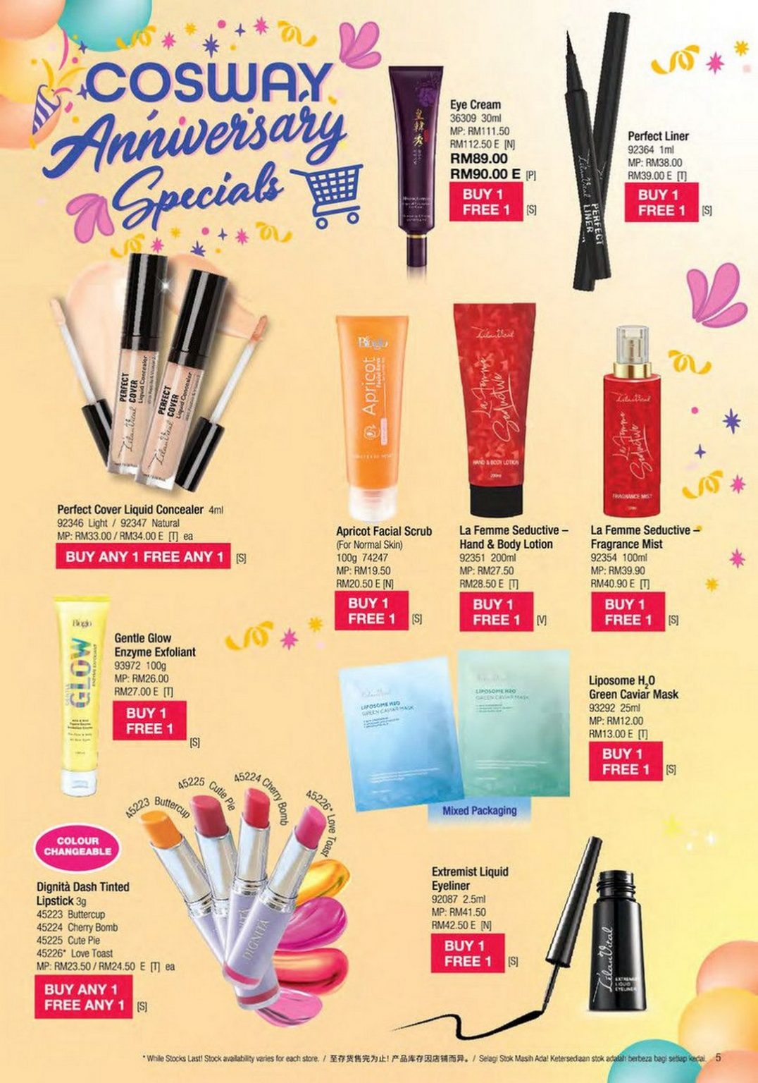 15 August30 September 2025 Cosway Malaysia Member Specials Catalogue