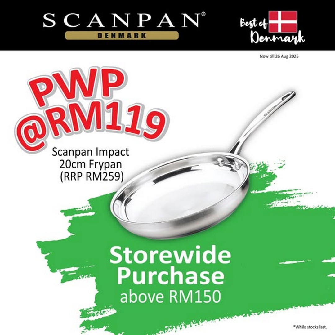 Now till 26 August 2025: Kitchen Shop Cookware Promotion – Up to 40% ...