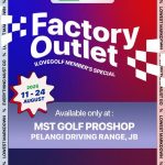 11-24 August 2025: MST Golf Johor Bahru Clearance Sale at Pelangi Driving Range, Golf Gear Discounts