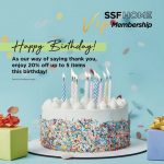 27 August 2025 onwards: SSFHOME Malaysia Birthday Special Promotion – 20% OFF for August Babies