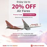 Now till 14 December 2025: Batik Air Malaysia: Public Bank Mastercard Travel Promotion – Discounted Airfares and Exclusive Privileges
