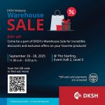 26-28 September 2025: DKSH Malaysia Warehouse Sale: Massive Discounts on Snacks, Baby Care, Pet & Healthcare Products