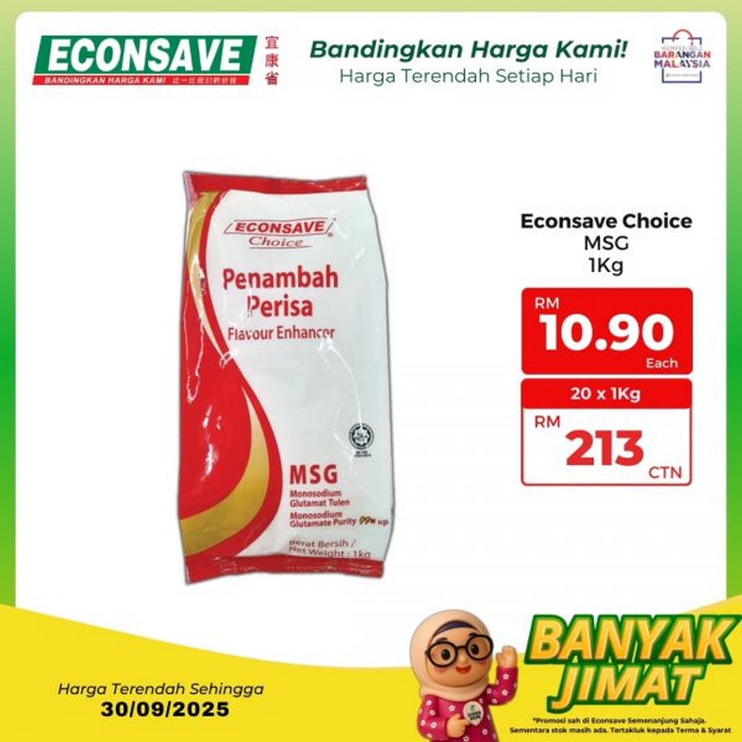 Econsave-Banyak-Jimat-Deals-Promotion-18 21-30 September 2025: Econsave: Banyak Jimat Deals Promotion – Stock Up & Save on Groceries and Household Essentials