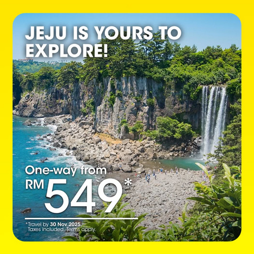 FlyScoot-Jeju-Getaway-Promotion 4 September 2025 onwards: FlyScoot: Jeju Getaway Promotion: Fly from RM549