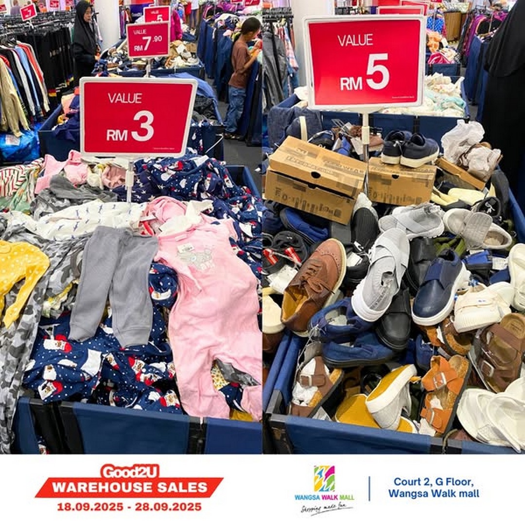 Good2U-Warehouse-Sale-at-Wangsa-Walk-Mall-2 18-28 September 2025: Good2U Warehouse Sale at Wangsa Walk Mall, Branded Fashion Bargains for the Whole Family