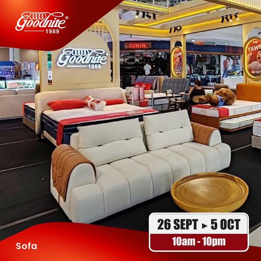 Goodnite-Malaysia-Mattress-Sofa-Fair-Sale-3 26 September-5 October 2025: Goodnite Malaysia Mattress & Sofa Fair Sale at AEON BiG Puchong Utama