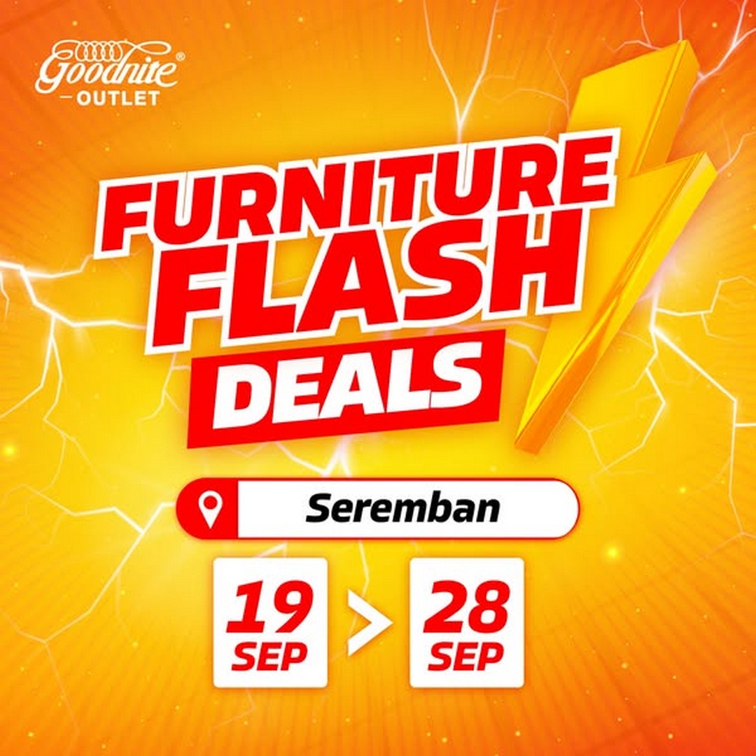 Goodnite-Outlet-Seremban-Flash-Furniture-Deals 19-28 September 2025: Goodnite Outlet Seremban Flash Furniture Deals Promotion