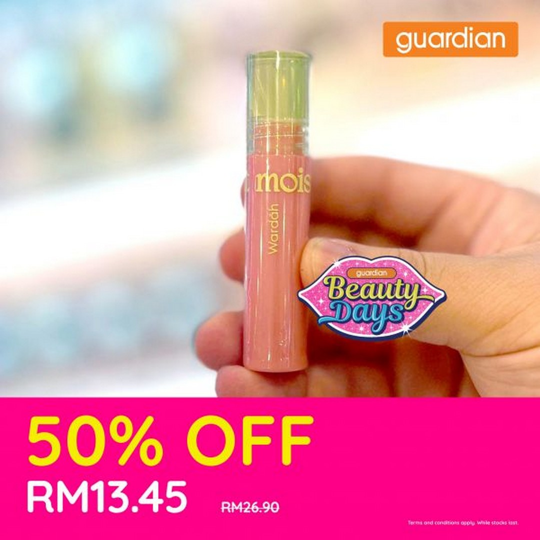 Guardian-Malaysia-Beauty-Days-50-OFF-Cosmetics-Sale-7 11-16 September 2025: Guardian Malaysia Beauty Days 50% OFF Cosmetics Sale