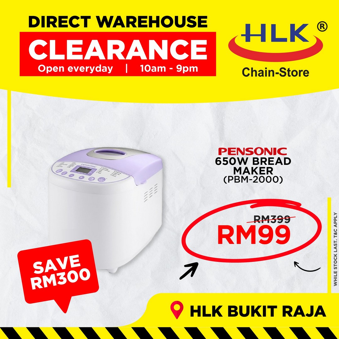 HLK-Bukit-Raja-Direct-Warehouse-Clearance-Sale-11 3 September 2025 onwards: HLK Bukit Raja Direct Warehouse Clearance Sale: Huge Discounts on Electrical Appliances