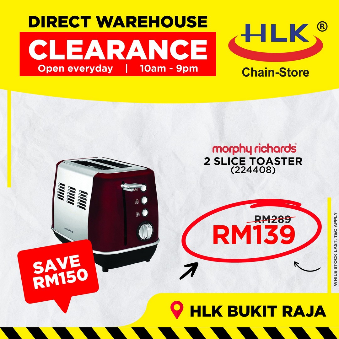 HLK-Bukit-Raja-Direct-Warehouse-Clearance-Sale-15 3 September 2025 onwards: HLK Bukit Raja Direct Warehouse Clearance Sale: Huge Discounts on Electrical Appliances