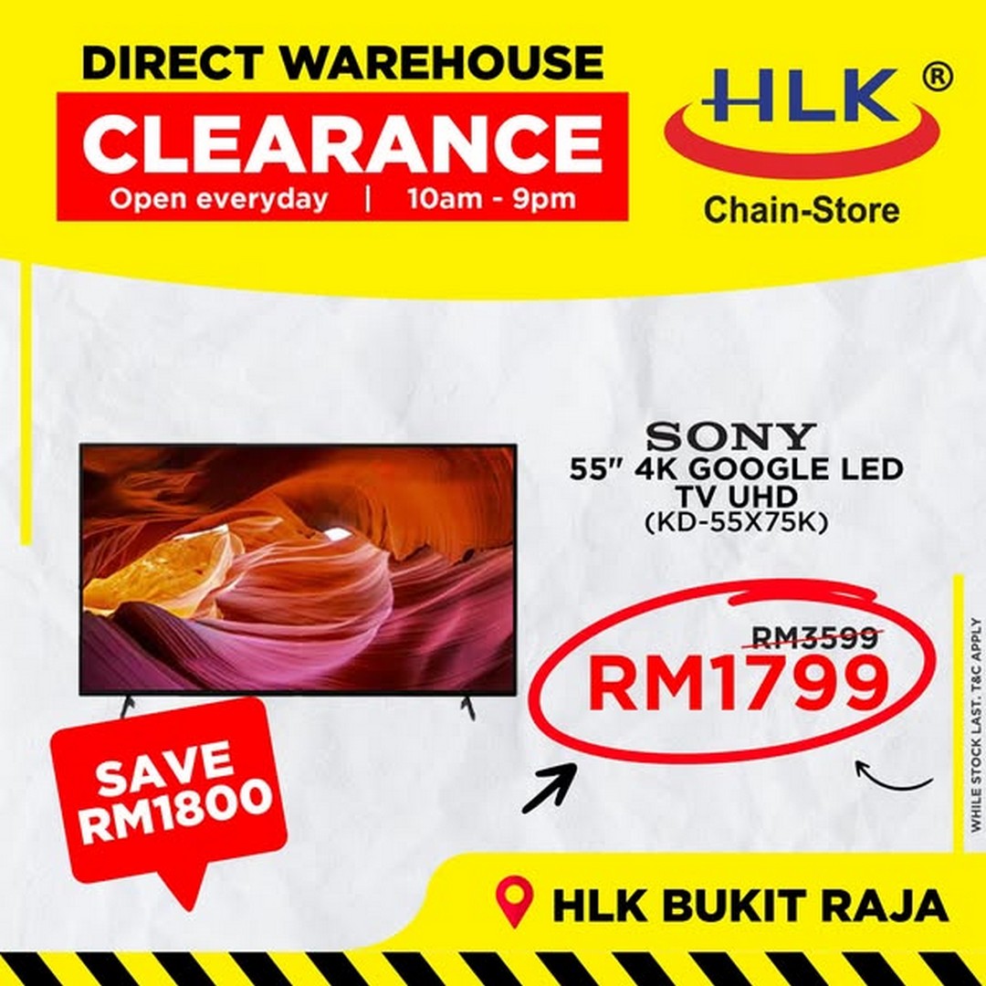 HLK-Bukit-Raja-Direct-Warehouse-Clearance-Sale-3 3 September 2025 onwards: HLK Bukit Raja Direct Warehouse Clearance Sale: Huge Discounts on Electrical Appliances