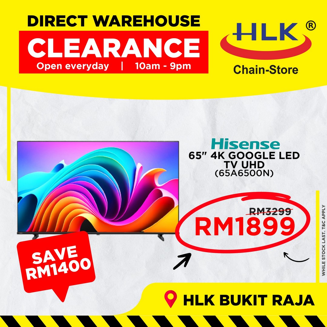 HLK-Bukit-Raja-Direct-Warehouse-Clearance-Sale-4 3 September 2025 onwards: HLK Bukit Raja Direct Warehouse Clearance Sale: Huge Discounts on Electrical Appliances