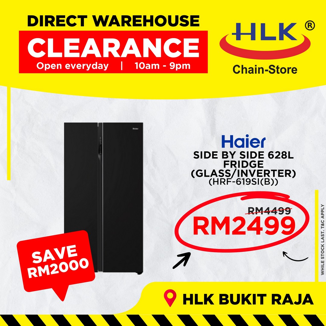 HLK-Bukit-Raja-Direct-Warehouse-Clearance-Sale-5 3 September 2025 onwards: HLK Bukit Raja Direct Warehouse Clearance Sale: Huge Discounts on Electrical Appliances