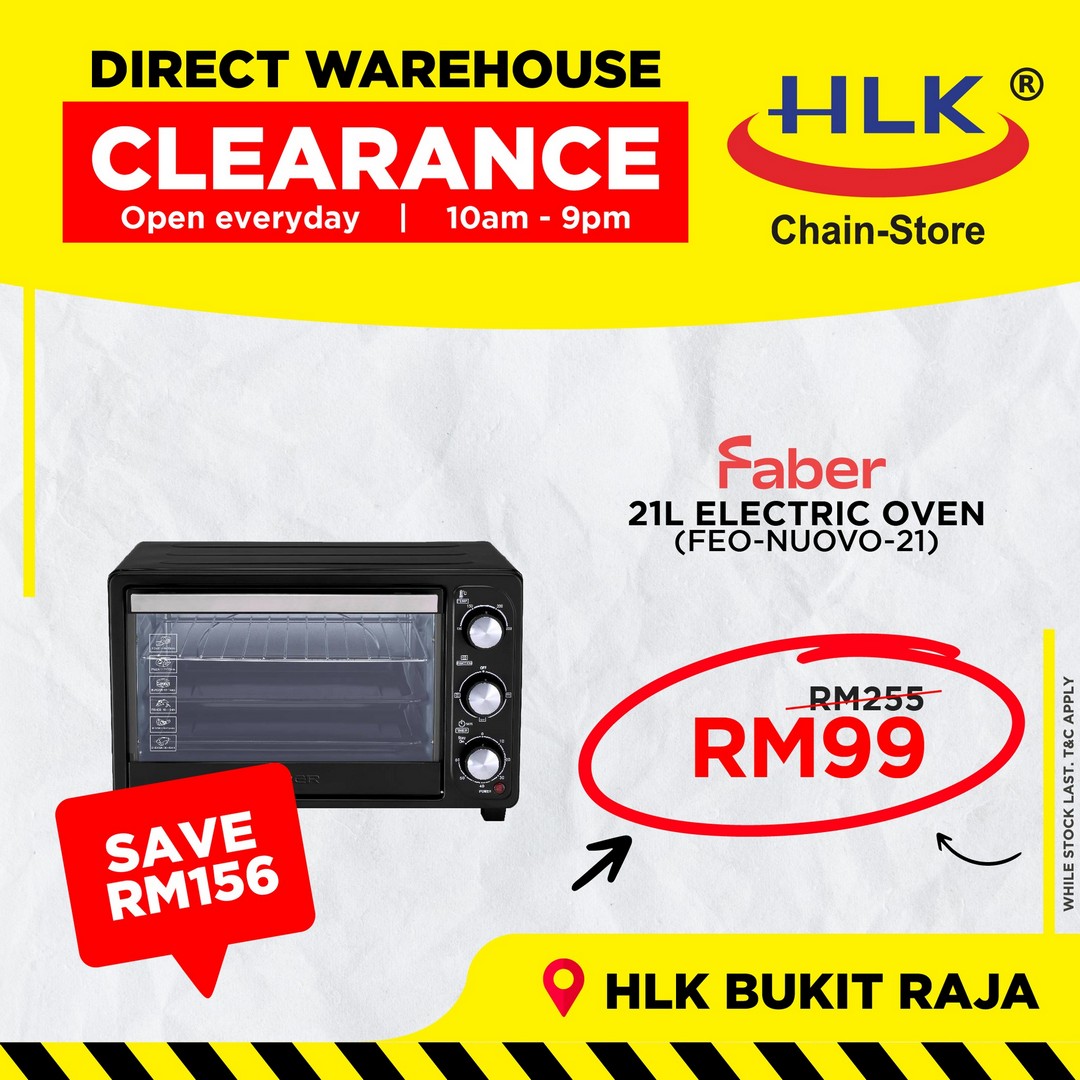 HLK-Bukit-Raja-Direct-Warehouse-Clearance-Sale-9 3 September 2025 onwards: HLK Bukit Raja Direct Warehouse Clearance Sale: Huge Discounts on Electrical Appliances