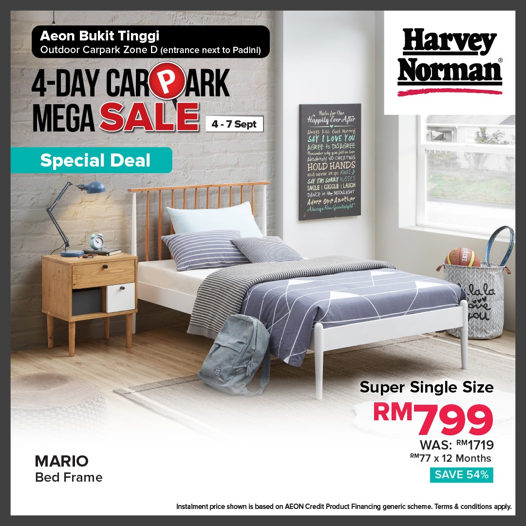 Harvey-Norman-Malaysia-4-Day-Carpark-Mega-Sale-12 4-7 September 2025: Harvey Norman Malaysia: 4-Day Carpark Mega Sale: Unbeatable Discounts on Electrical Appliances, Computers & Furniture
