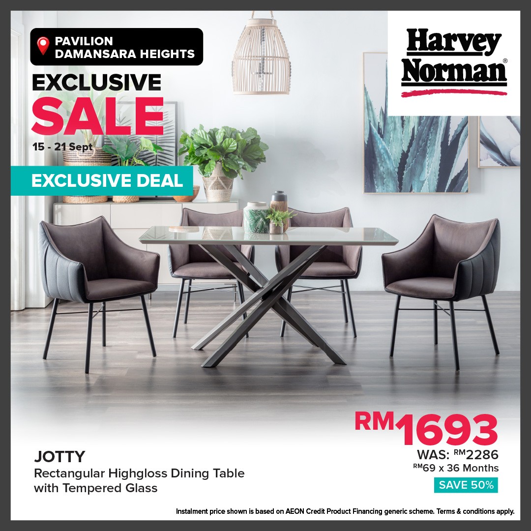Harvey-Norman-Malaysia-Pavilion-Damansara-Heights-Mega-Sale-10 15-21 September 2025: Harvey Norman Malaysia Pavilion Damansara Heights Mega Sale with Up to 78% Off Electricals, Furniture and More