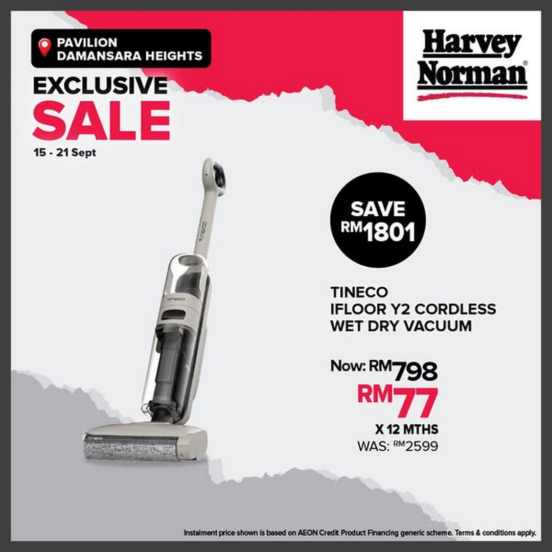 Harvey-Norman-Malaysia-Pavilion-Damansara-Heights-Mega-Sale-3 15-21 September 2025: Harvey Norman Malaysia Pavilion Damansara Heights Mega Sale with Up to 78% Off Electricals, Furniture and More