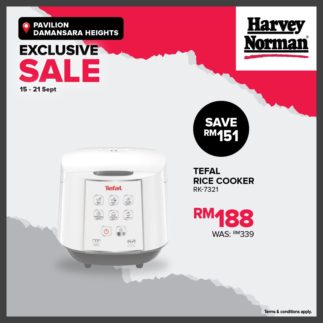 Harvey-Norman-Malaysia-Pavilion-Damansara-Heights-Mega-Sale-4 15-21 September 2025: Harvey Norman Malaysia Pavilion Damansara Heights Mega Sale with Up to 78% Off Electricals, Furniture and More