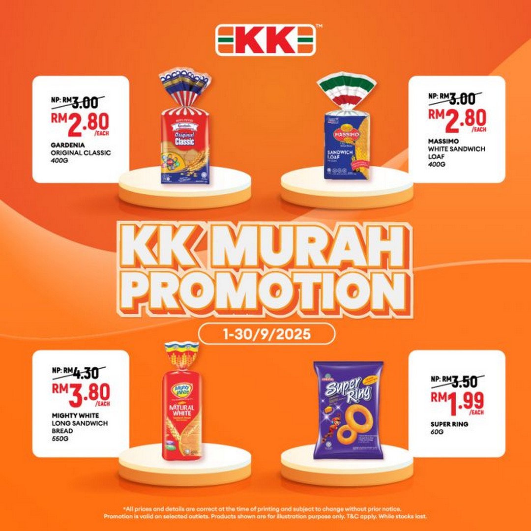 KK-Super-Mart-KK-Murah-Promotion 1-30 September 2025: KK Super Mart KK Murah Promotion – Save Big on Groceries, Household, and Personal Care Essentials