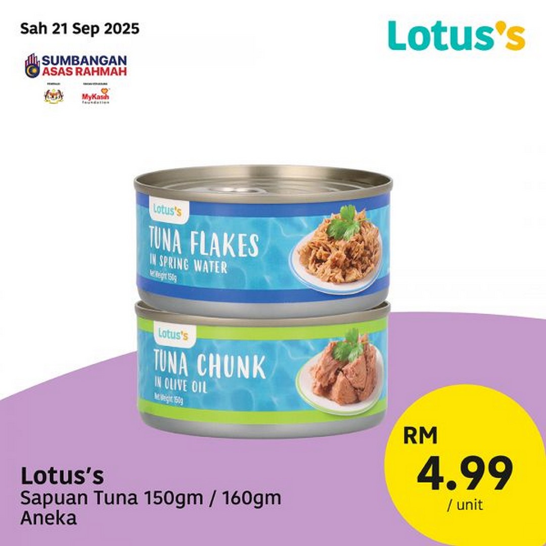 Lotuss-Malaysia-Brand-Products-Grocery-Snack-Promotion-2 21 September-1 October 2025: Lotus’s Malaysia: Brand Products Grocery & Snack Promotion – Affordable Everyday Essentials