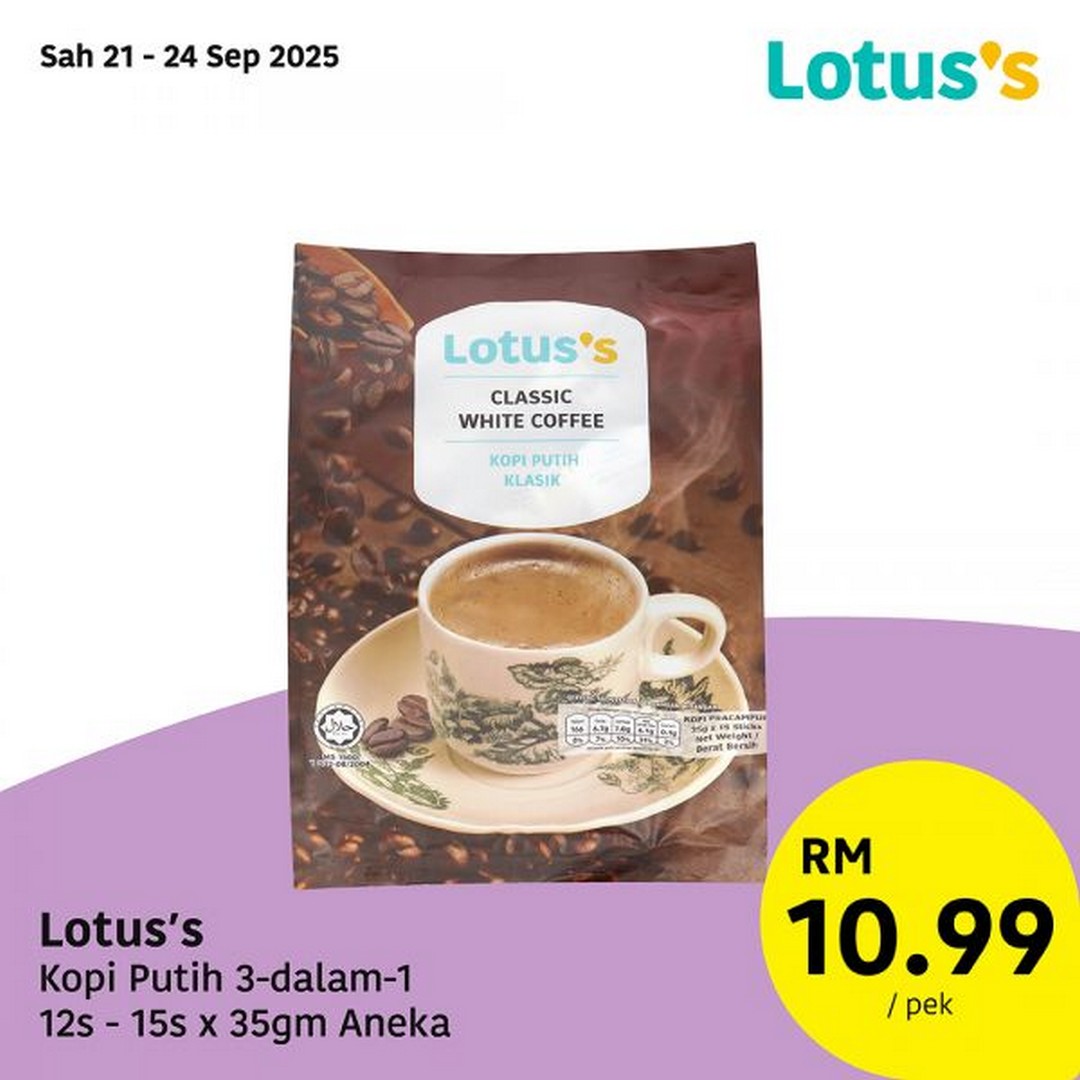 Lotuss-Malaysia-Brand-Products-Grocery-Snack-Promotion-6 21 September-1 October 2025: Lotus’s Malaysia: Brand Products Grocery & Snack Promotion – Affordable Everyday Essentials