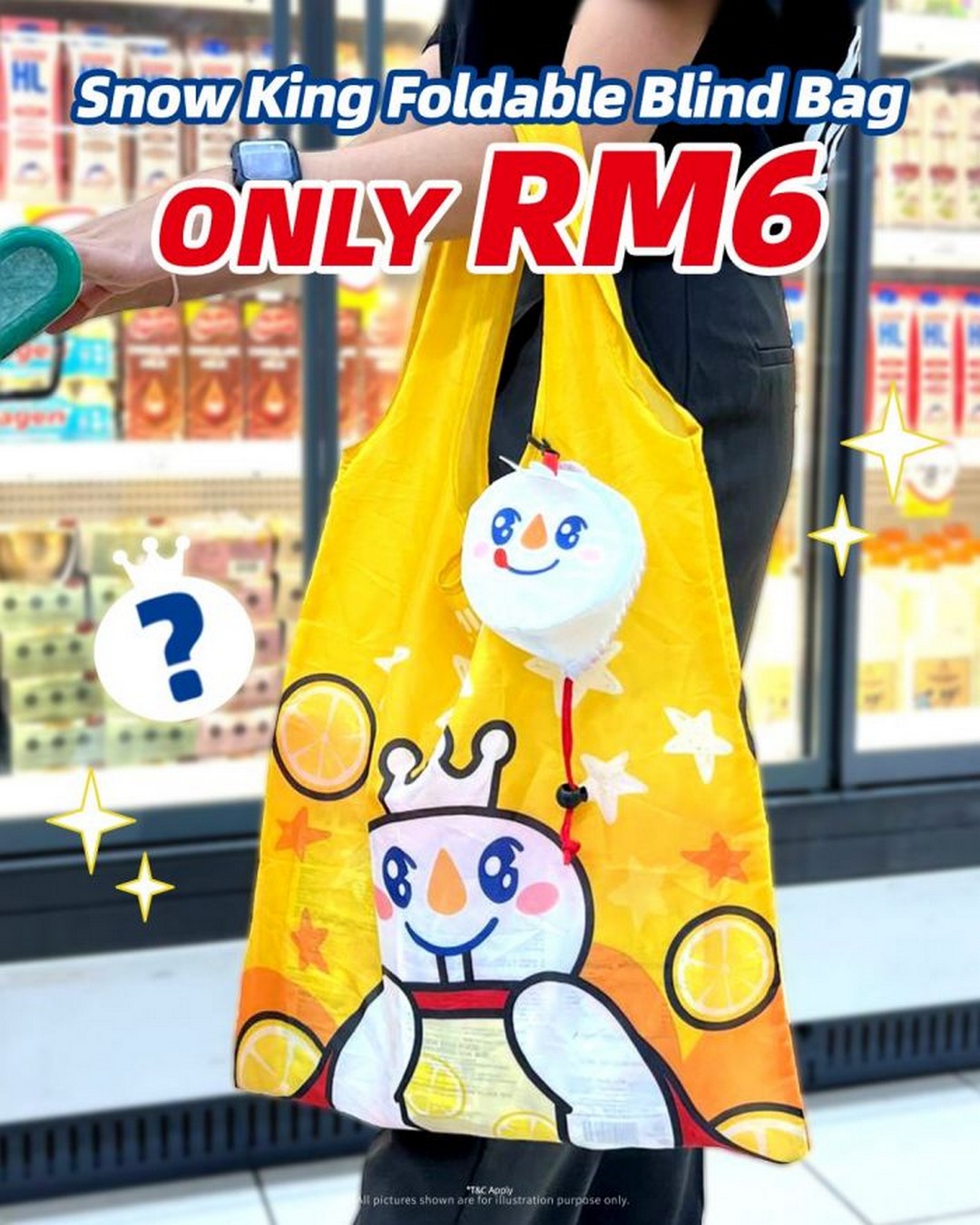MIXUE-Malaysia-Snow-King-Foldable-Blind-Bag-Promotion 22 September 2025 Onward: MIXUE Malaysia: Snow King Foldable Blind Bag Promotion – Only RM6
