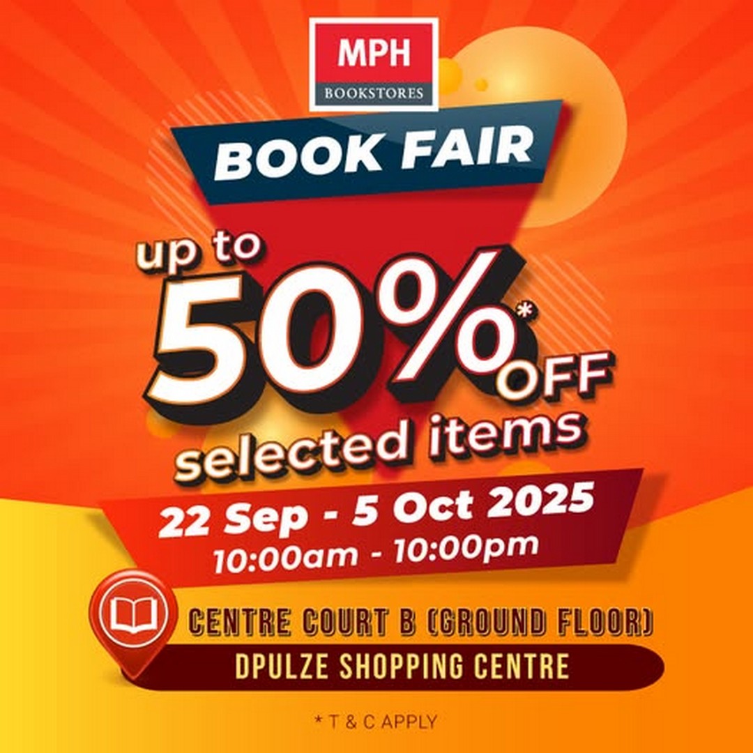 MPH-Bookstores-Book-Fair-Sale 22 September-5 October 2025: MPH Bookstores Book Fair Sale at DPULZE Shopping Centre